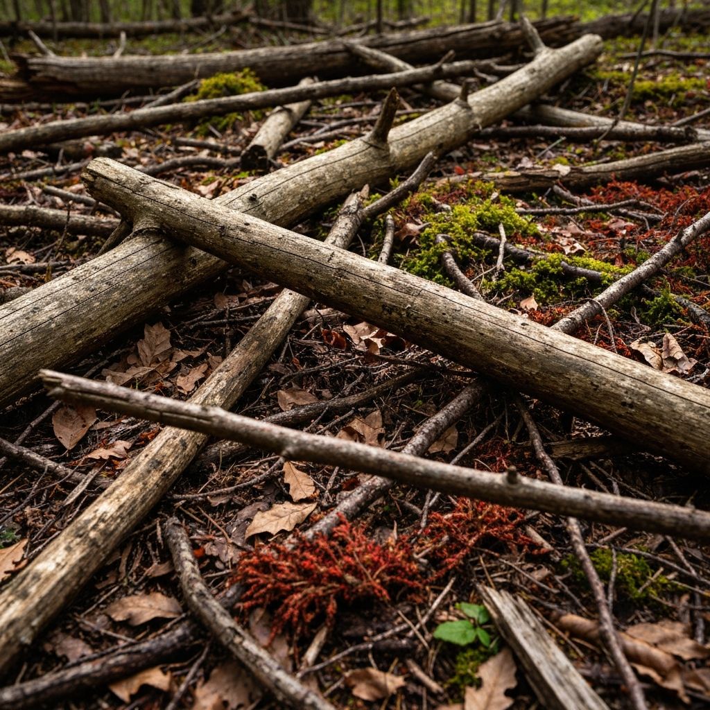 Woody debris and forest residues